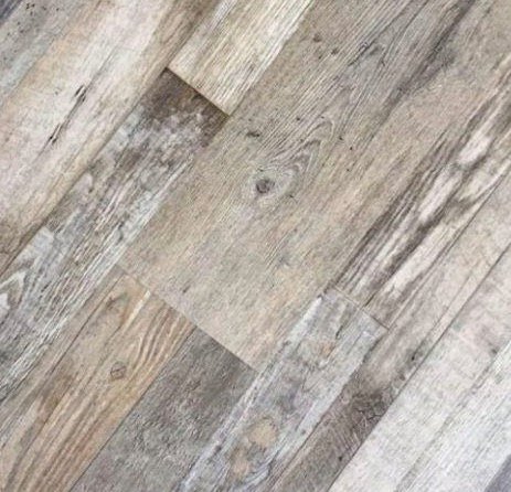 Luxury vinyl plank color and texture detail