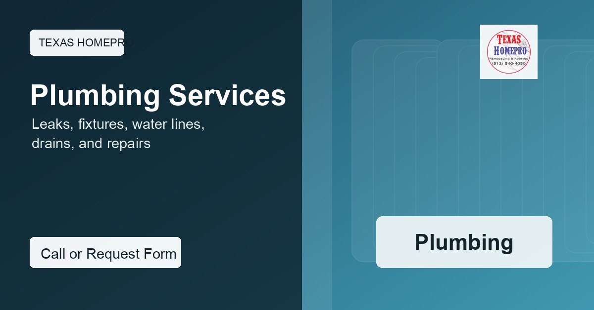 Clean residential plumbing service and repair work